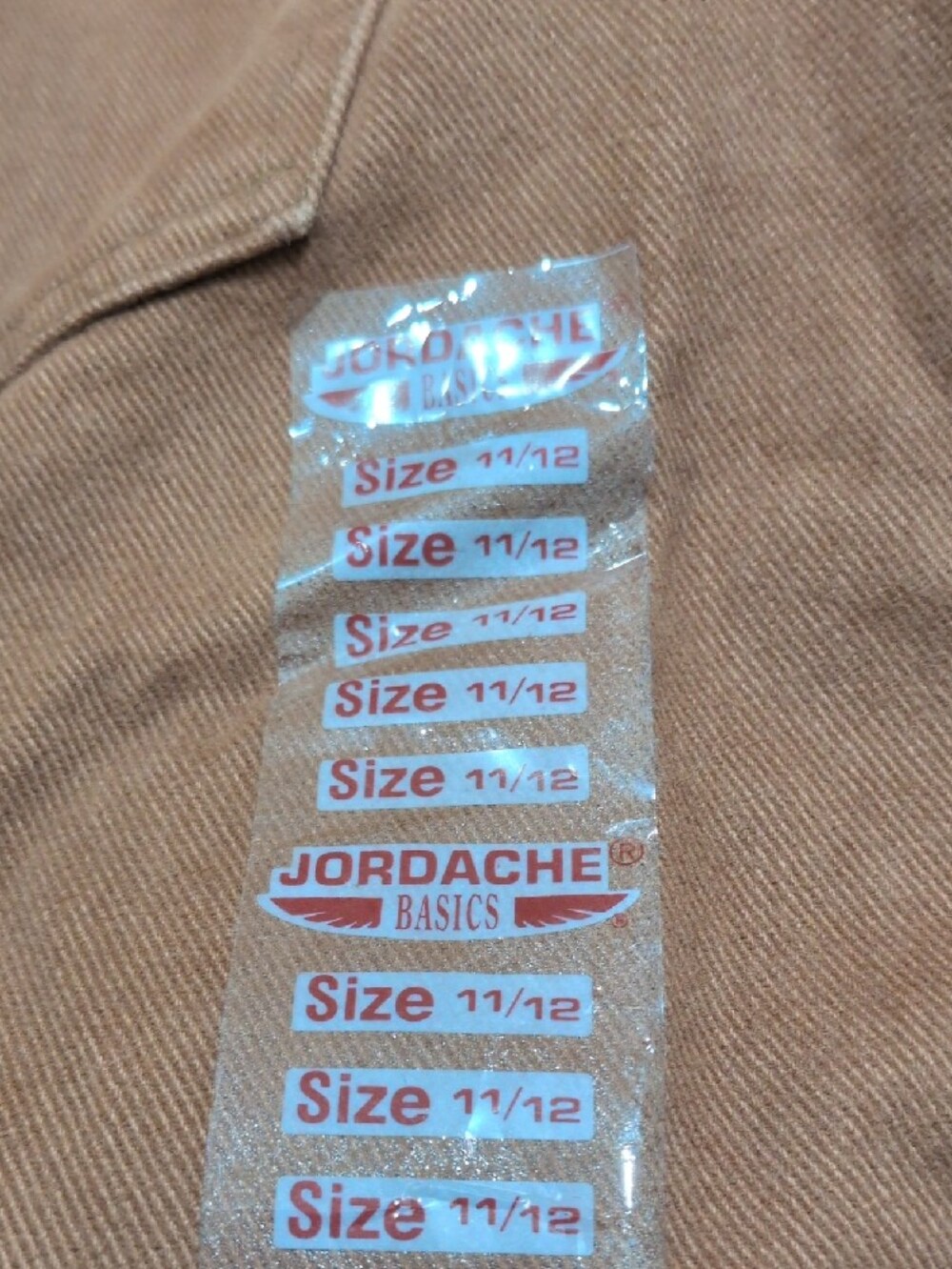 Vintage 1990s Women's Jordache Basics High Rise Brown Deadstock Jeans - Picture 12 of 12